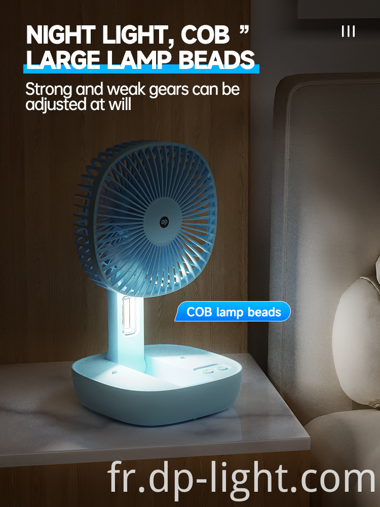 Table Foldable Standing Fan